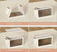 18Gal 5-Tier Transparent Multi-layered Storage Cabinet with Drawers.