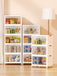 18Gal 5-Tier Transparent Multi-layered Storage Cabinet with Drawers.