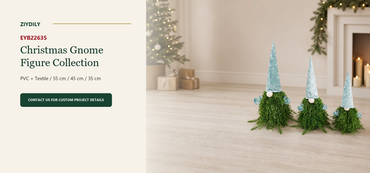 EYB22635 Christmas gnome figure collection B2B product hero