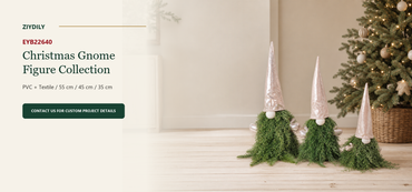 EYB22640 Christmas gnome figure collection B2B product hero