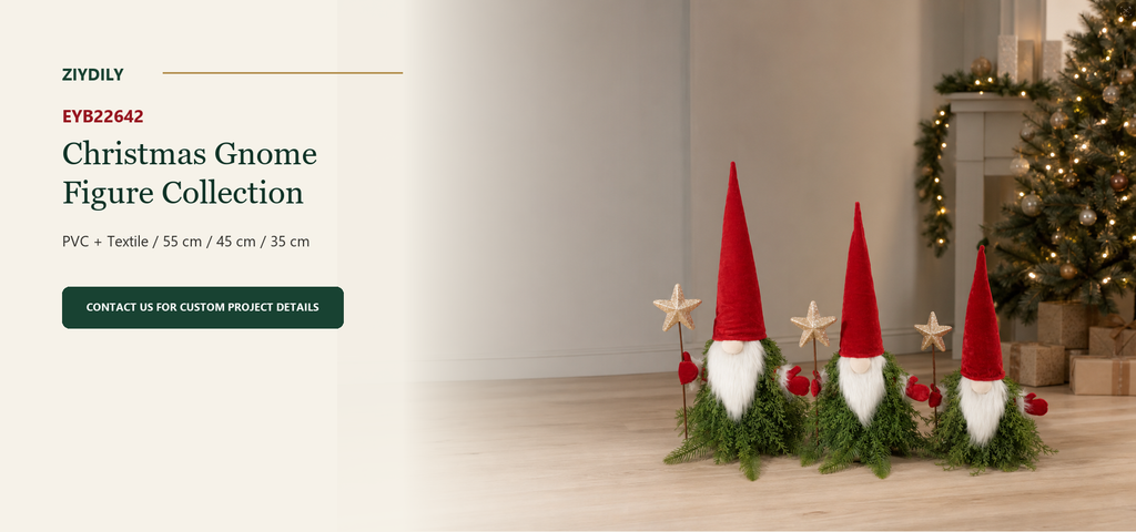 EYB22642 Christmas gnome figure collection B2B product hero