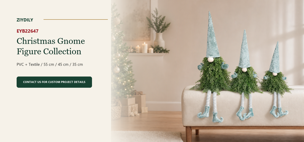 EYB22647 Christmas gnome figure collection B2B product hero