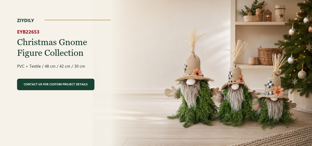 EYB22653 Christmas gnome figure collection B2B product hero