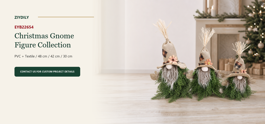 EYB22654 Christmas gnome figure collection B2B product hero