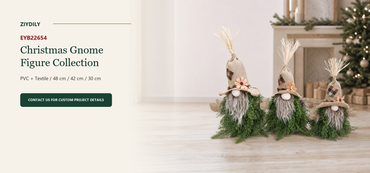 EYB22654 Christmas gnome figure collection B2B product hero