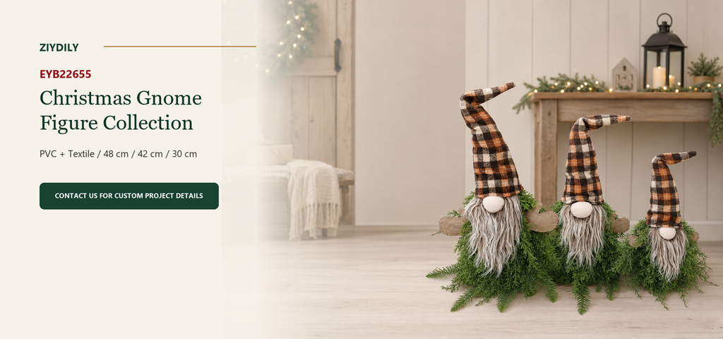 EYB22655 Christmas gnome figure collection B2B product hero