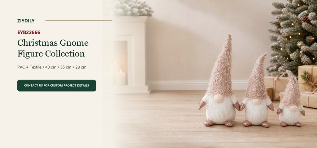 EYB22666 Christmas gnome figure collection B2B product hero