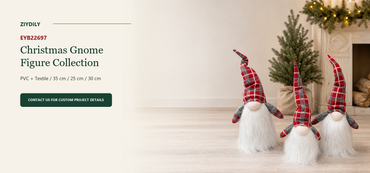 EYB22697 Christmas gnome figure collection B2B product hero