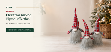 EYB22698 Christmas gnome figure collection B2B product hero