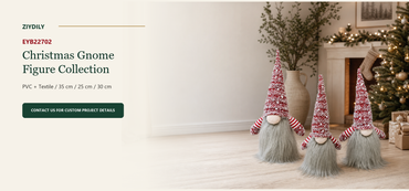 EYB22702 Christmas gnome figure collection B2B product hero