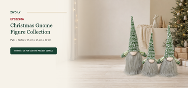 EYB22706 Christmas gnome figure collection B2B product hero