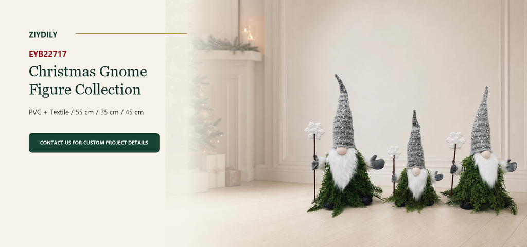 EYB22717 Christmas gnome figure collection B2B product hero
