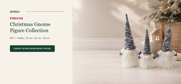 EYB22728 Christmas gnome figure collection B2B product hero