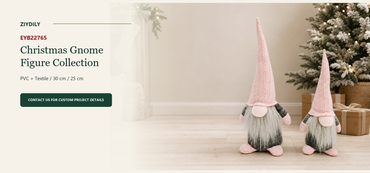 EYB22765 Christmas gnome figure collection B2B product hero