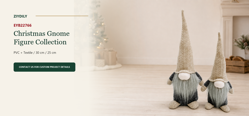 EYB22766 Christmas gnome figure collection B2B product hero