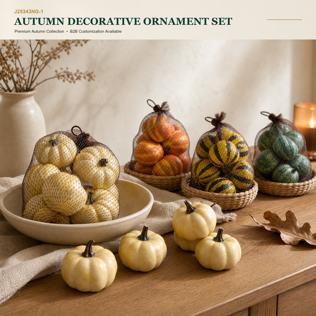 J25343NG-1 image 1 - Autumn Decorative Ornament Set