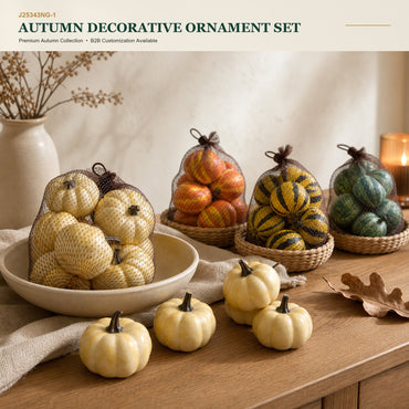 J25343NG-1 image 1 - Autumn Decorative Ornament Set