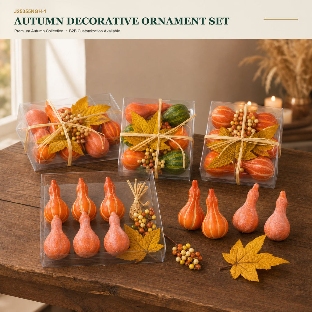 J25355NGH-1 image 1 - Autumn Decorative Ornament Set