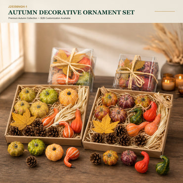 J25356NGH-1 image 1 - Autumn Decorative Ornament Set
