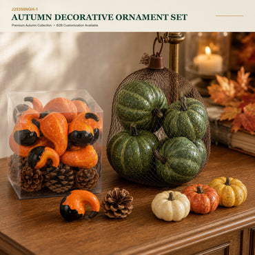 J25358NGH-1 image 1 - Autumn Decorative Ornament Set