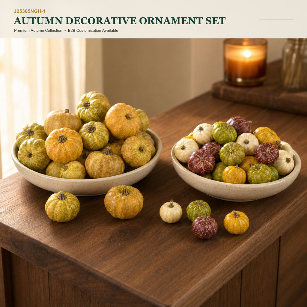 J25365NGH-1 image 1 - Autumn Decorative Ornament Set