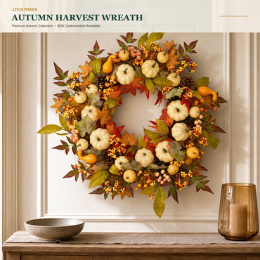 J25383W60A image 1 - Autumn Harvest Wreath