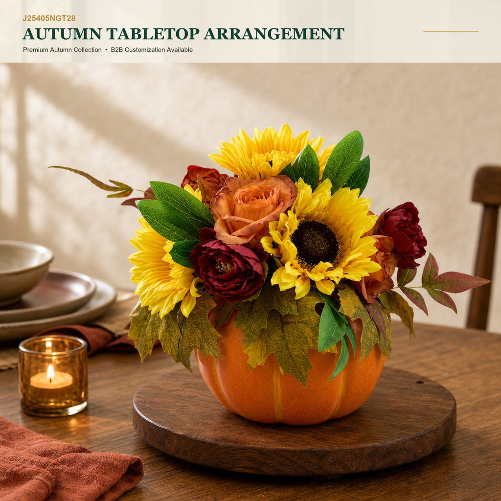 J25405NGT28 image 1 - Autumn Tabletop Arrangement