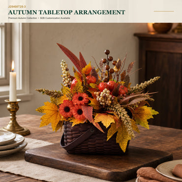 J25408T25-3 image 1 - Autumn Tabletop Arrangement