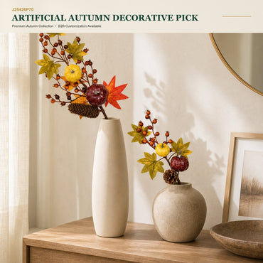 J25426P70 image 1 - Artificial Autumn Decorative Pick