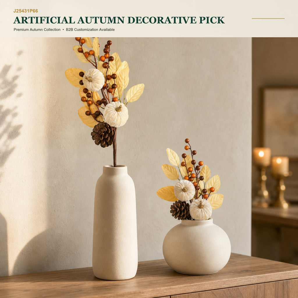 J25431P66 image 1 - Artificial Autumn Decorative Pick