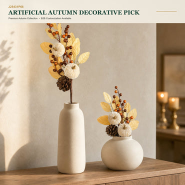J25431P66 image 1 - Artificial Autumn Decorative Pick