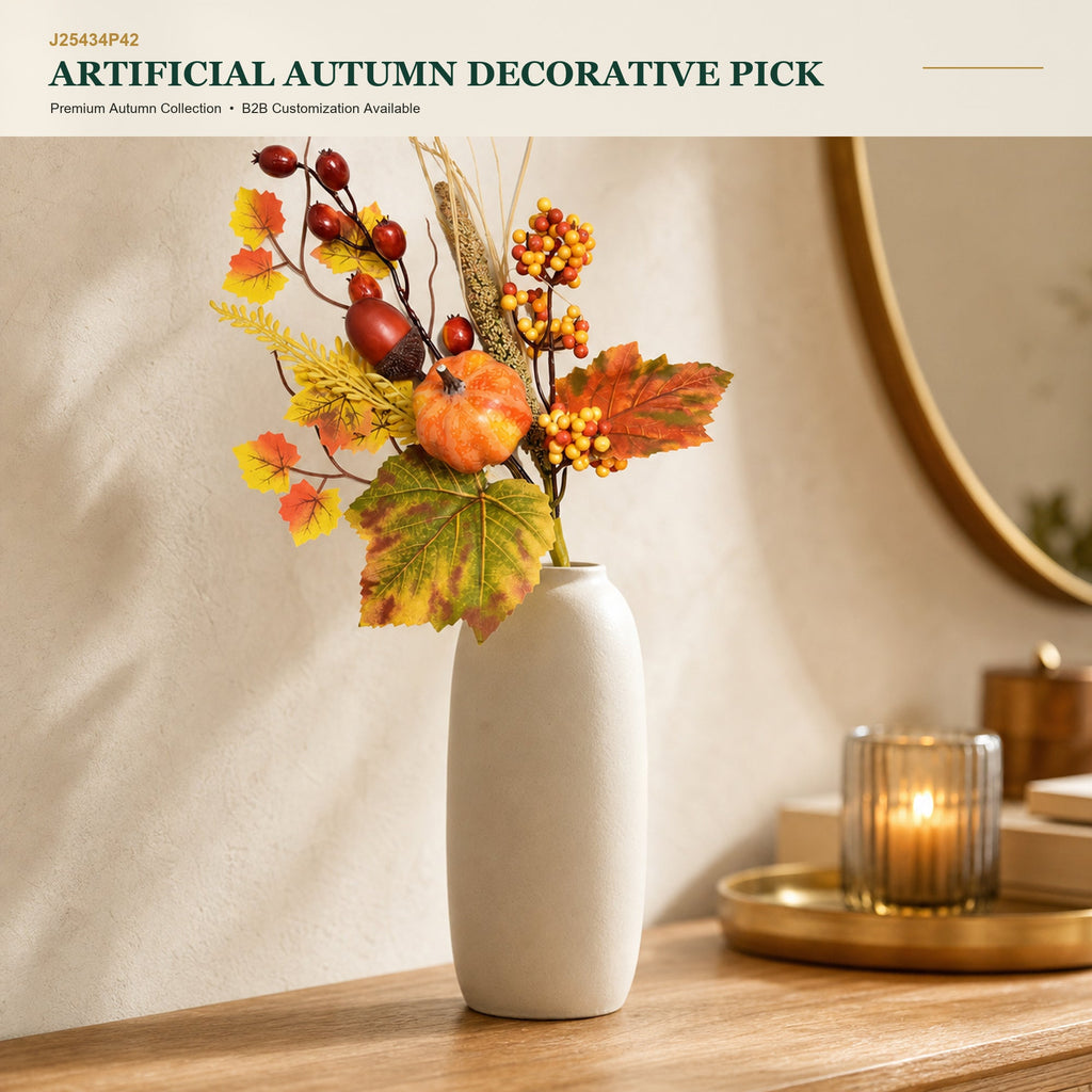 J25434P42 image 1 - Artificial Autumn Decorative Pick