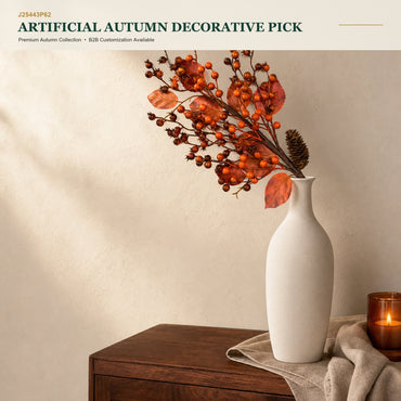 J25443P62 image 1 - Artificial Autumn Decorative Pick