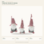 EYB22705 Christmas gnome figure collection on white background