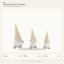 J24303A4 Christmas gnome figure collection on white background