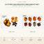 J25344NG image 2 - Autumn Decorative Ornament Set