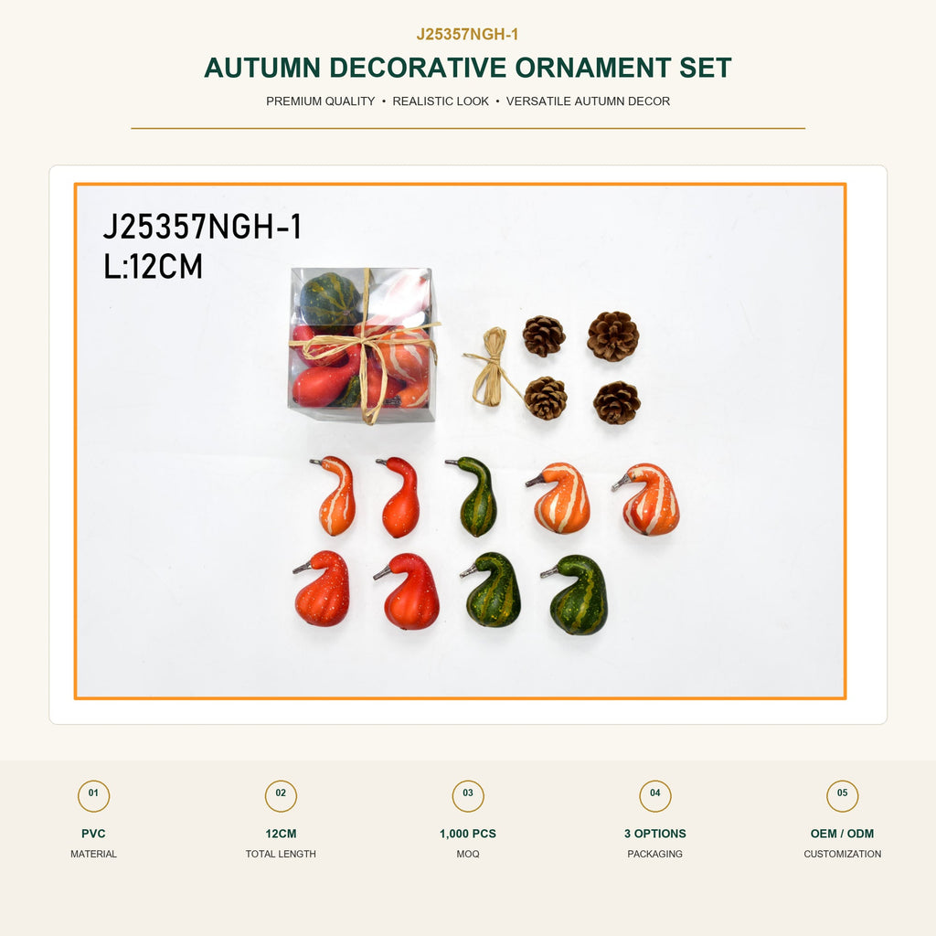 J25357NGH-1 image 2 - Autumn Decorative Ornament Set