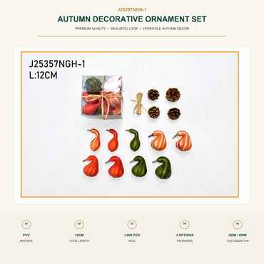 J25357NGH-1 image 2 - Autumn Decorative Ornament Set