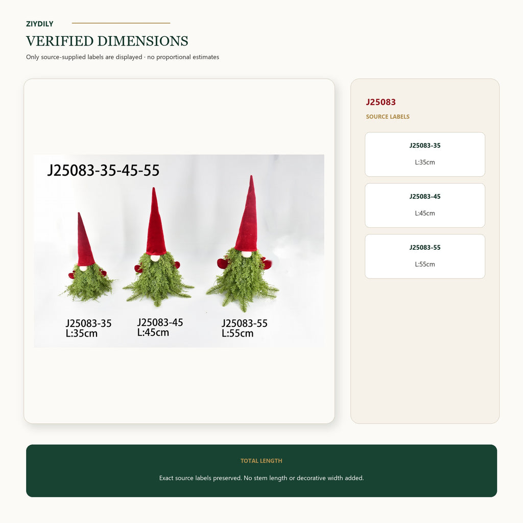 J25083 verified dimensions and specifications
