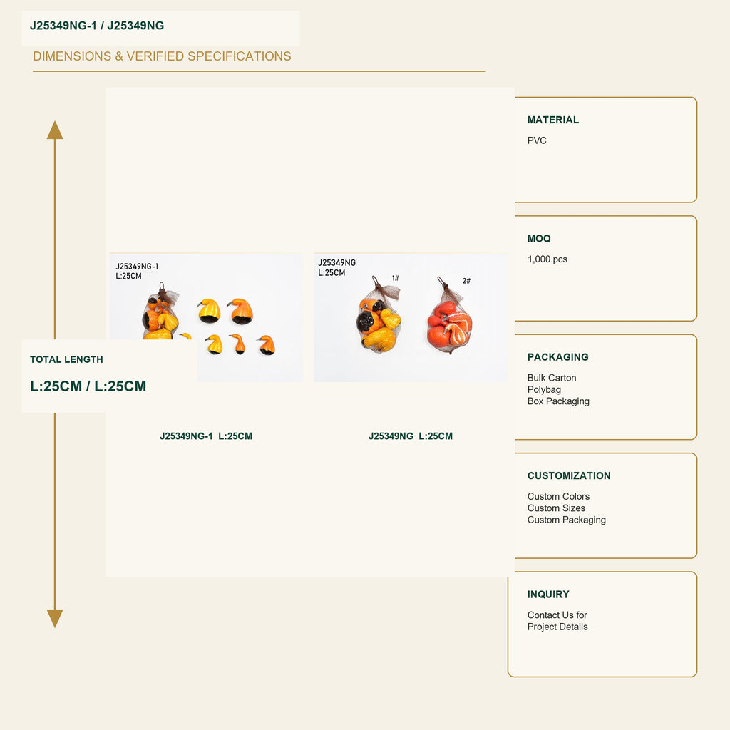 J25349NG-1 image 3 - Autumn Decorative Ornament Set