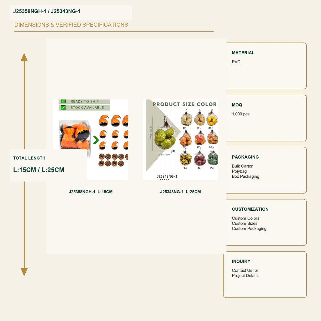 J25358NGH-1 image 3 - Autumn Decorative Ornament Set