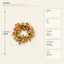 J25395W55 image 3 - Autumn Harvest Wreath