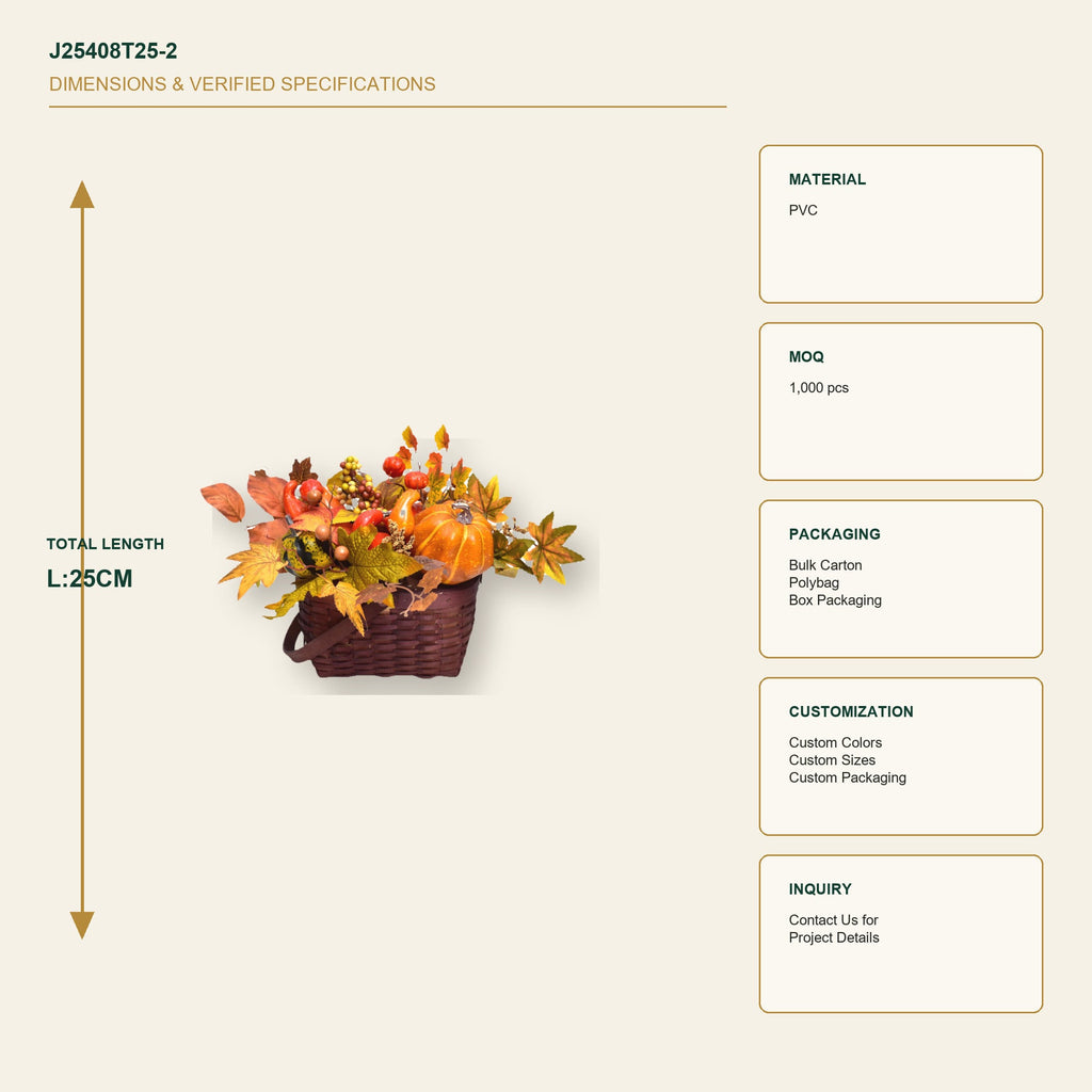 J25408T25-2 image 3 - Autumn Tabletop Arrangement