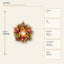 J25411W55 image 3 - Autumn Harvest Wreath