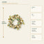 J25415W50 image 3 - Autumn Harvest Wreath