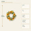 J25416W50 image 3 - Autumn Harvest Wreath