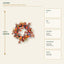 J25418W60 image 3 - Autumn Harvest Wreath