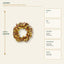 J25419W55 image 3 - Autumn Harvest Wreath