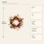 J25421W40 image 3 - Autumn Harvest Wreath