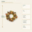 J25440W60 image 3 - Autumn Harvest Wreath